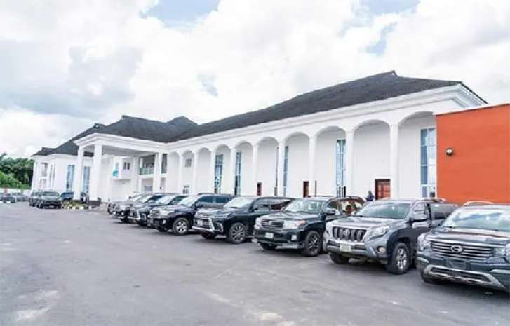 The palace of the Ovie of Agbon at Isiokolo