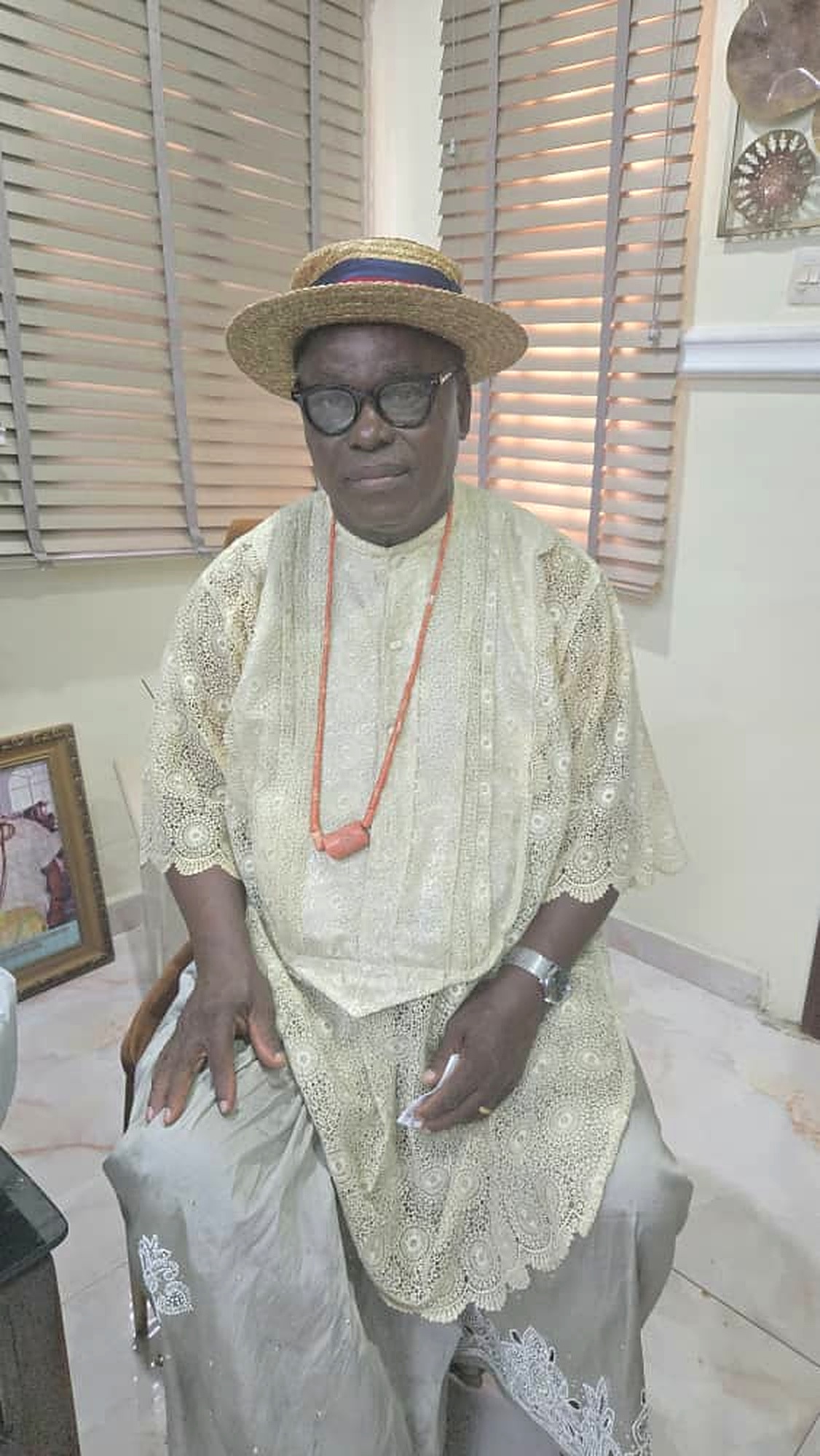 Professor Edward Ejiro Emuveyan, retired Professor of Obstetrics and Gynaecology