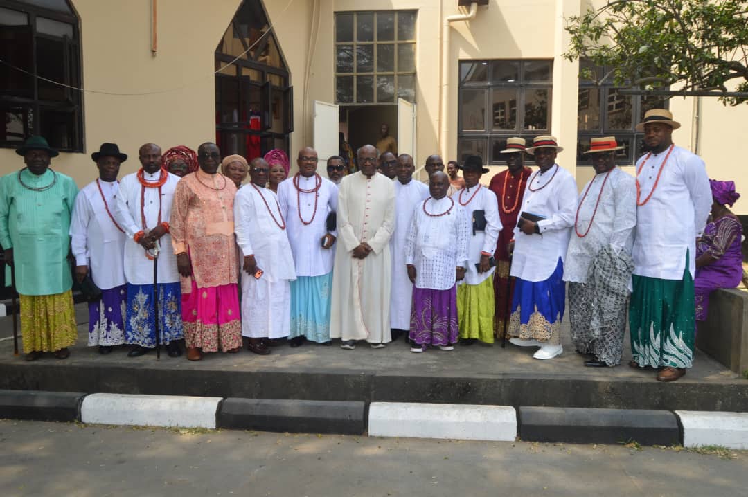 Urhobo Social Club Lagos members at the January 2026 thanksgiving in Lagos