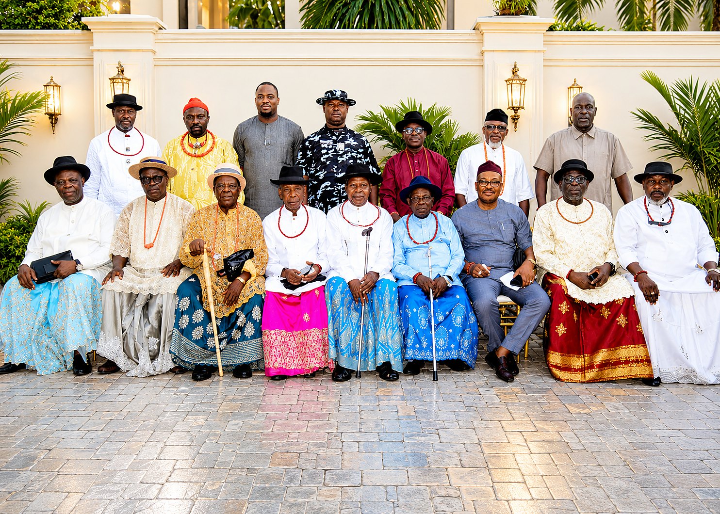 Members of the Urhobo Social Club Lagos in a group photograph at the May 2026 general meeting