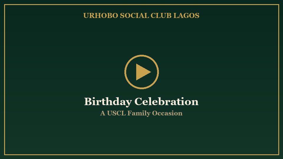 Branded thumbnail for the Birthday Celebration video
